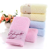 Twistless Plain Coloured Cotton Branch Plum Blossom Short Towels