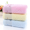 Twistless Plain Coloured Cotton Branch Plum Blossom Short Towels