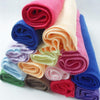 New 10pcs Square Luxury Soft Fiber Cotton Face Towel