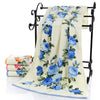 HAKOONA Roses Wreaths Floral Printed Large Bath Towel