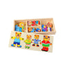 Wooden Dress Up Bear Dressing Jigsaw