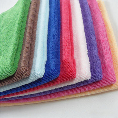 New 10pcs Square Luxury Soft Fiber Cotton Face Towel