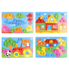 Wooden 3D Puzzle Jigsaw Toys