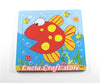 SALE! Lucia crafts 1piece 15*15cm Wooden Jigsaw