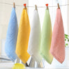 10pcs/lot High quality bamboo fiber towel 25*25cm baby special towel