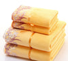 2pcs/set Microfiber Elegant Embroidered Towel