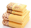 2pcs/set Microfiber Elegant Embroidered Towel