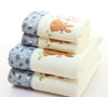 2pcs/set Microfiber Elegant Embroidered Towel