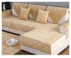 3D Stone Pattern Sofa Cover Towel Slipcover Plush Fabric Thick Sofa