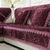 Thicken Plush Fabric Sofa Cover Lace Slip Resistant