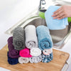 Bamboo Fiber dish Cloth Kitchen Cleaner Wipping