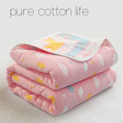 90*100cm Pure Cotton Baby Blanket