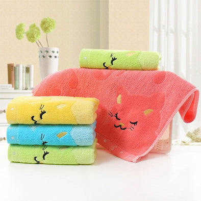 25*50CM Antibacterial Non-twisted Bath Towel