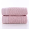 face wash towel cotton plain jacquard small hand towels