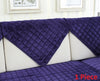 1PC Plaid Plush Fabric Sofa Cover European Style Soft