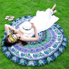 Round Silk Scarf Bed Sheet Tapestry 150cm