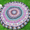 Round Silk Scarf Bed Sheet Tapestry 150cm