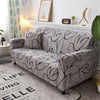 Europe Floral Sofa Cover Elastic Polyester Sectional L