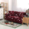 Europe Floral Sofa Cover Elastic Polyester Sectional L