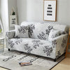 Europe Floral Sofa Cover Elastic Polyester Sectional L