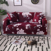 Europe Floral Sofa Cover Elastic Polyester Sectional L