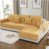 Waterproof European non-slip sofa cushion Solid color