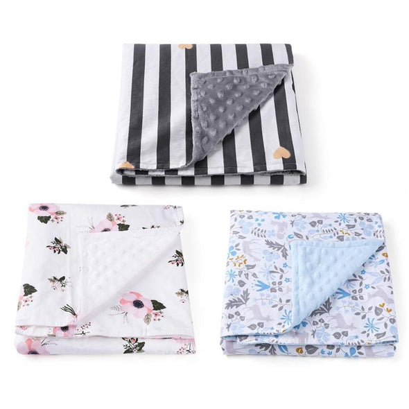 Newborn Baby Stroller Cover Blanket Cotton