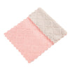 1pc Anti-grease Fiber Dishcloth Dishrag Duster